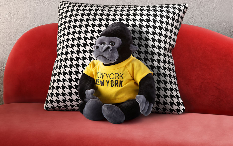 New York-New York Gorilla Plush