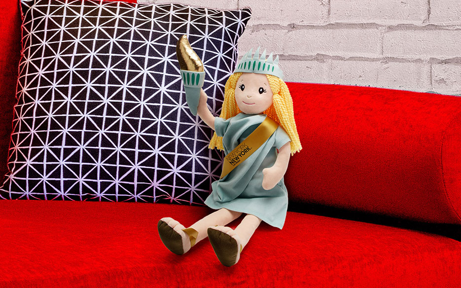 New York-New York Statue of Liberty Doll